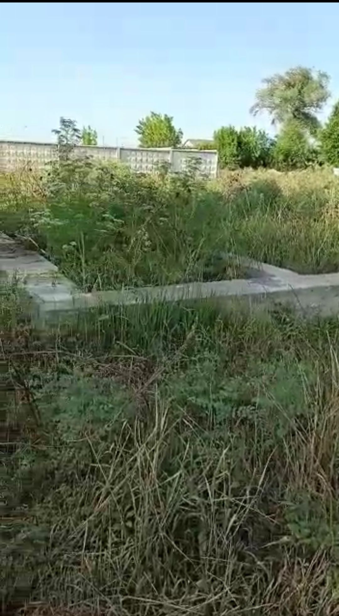 Участок 8 соток с фундаментом