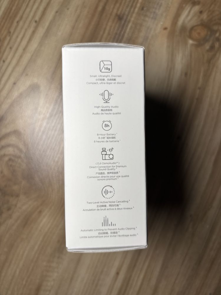 Продам новый микрофон от dji mic mini