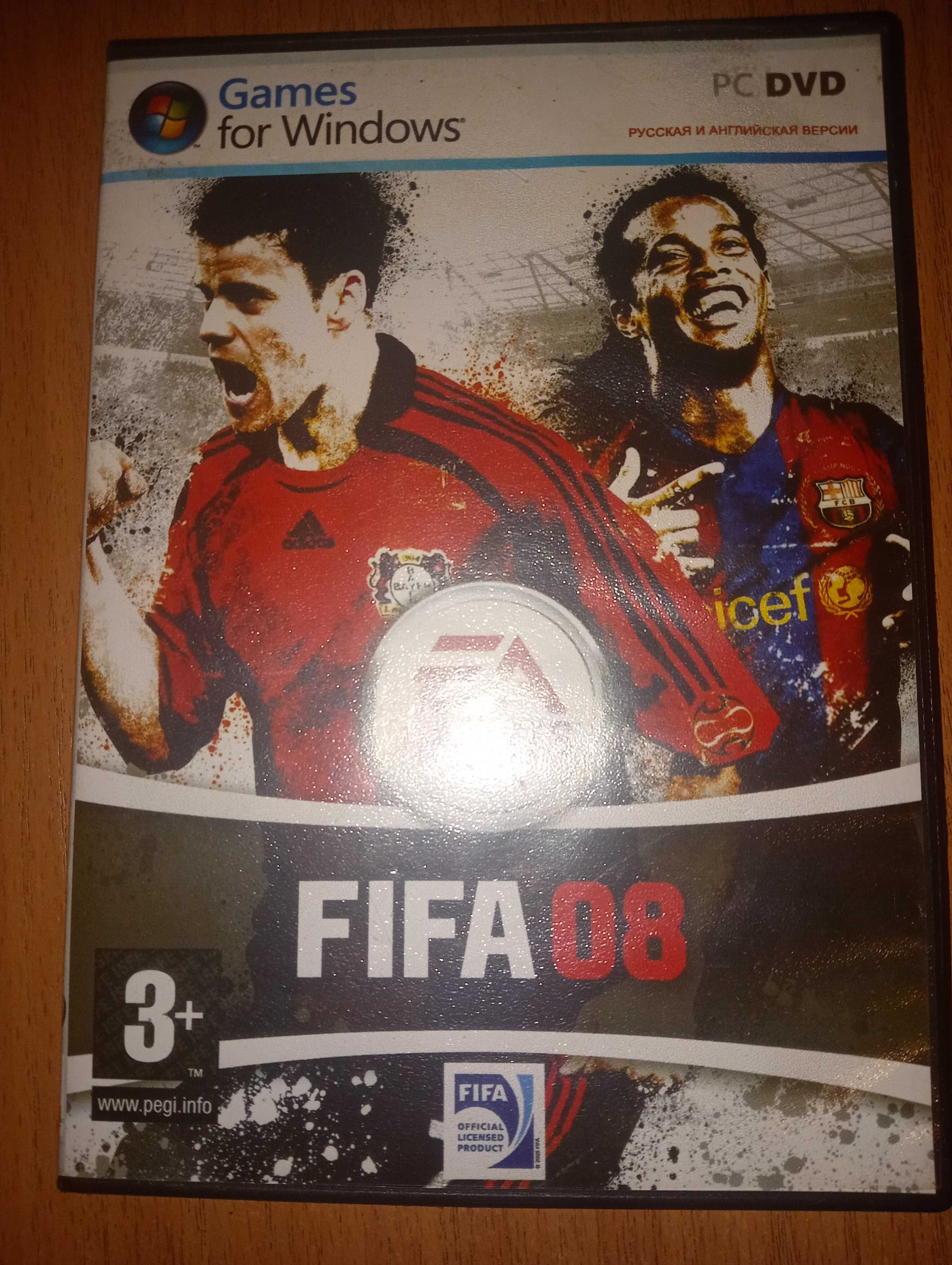 FIFA 08 for PC для русского и английского языка