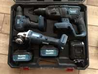 Makita 3 в 1: болгарка, шуруповёрт, перфоратор