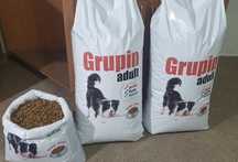 Grupin 13 кг  говядина с курицей корм для взрослых собак.