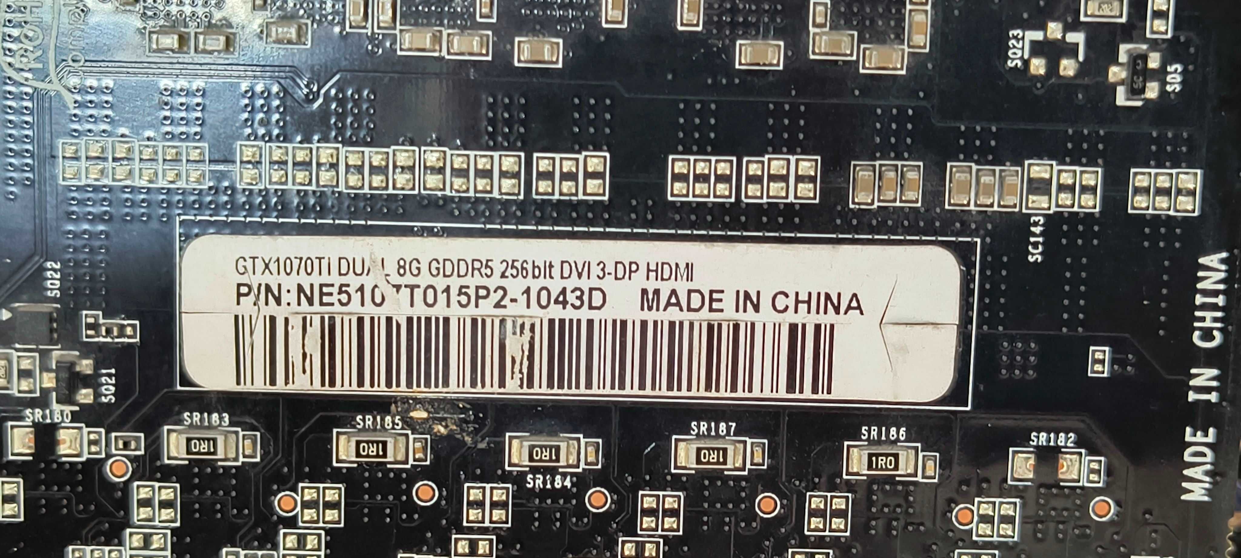 Palit GTX 1070 Ti Dual 8Gb