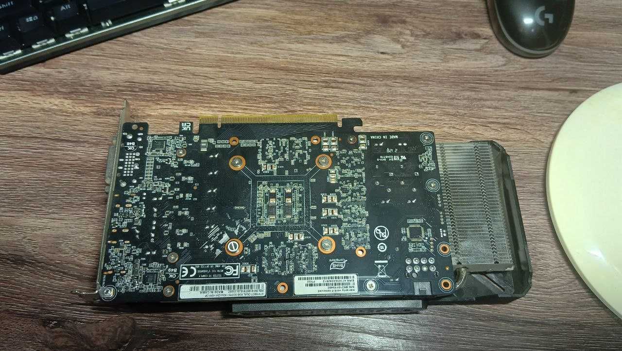 GTX 1660ti 6 GB + коробочка (первый владелец)