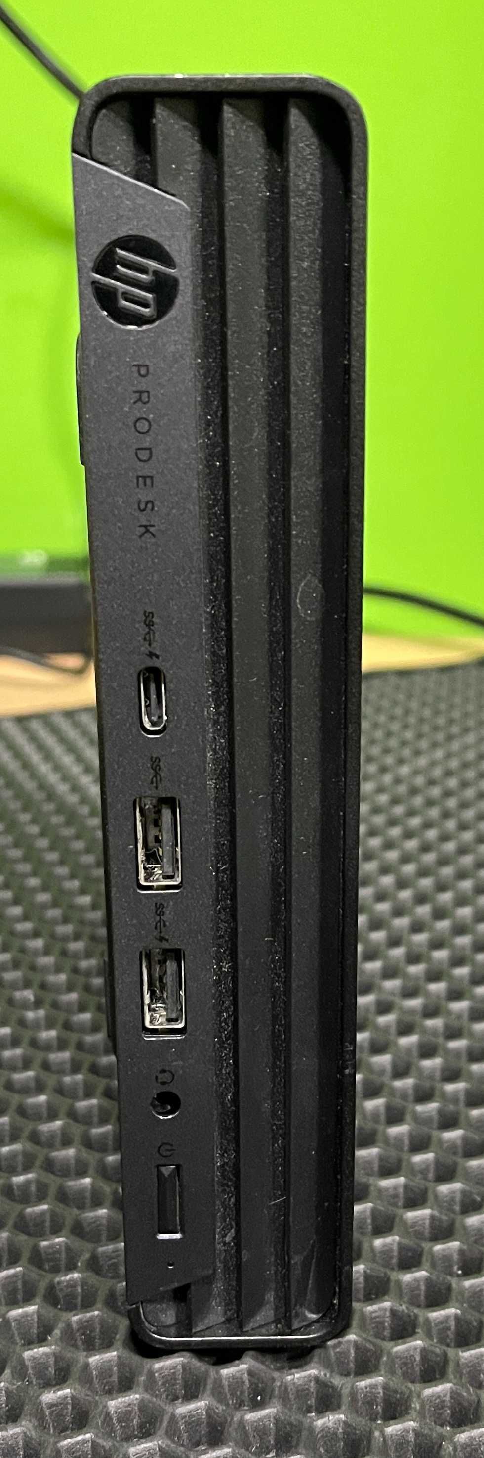 Мини ПК HP ProDesk 600 G6. Core i5-10600T -1,9/4,0 GHz, 16/512 GB