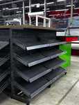 Железные полки кондитерские под чипсы островной для магазина базар