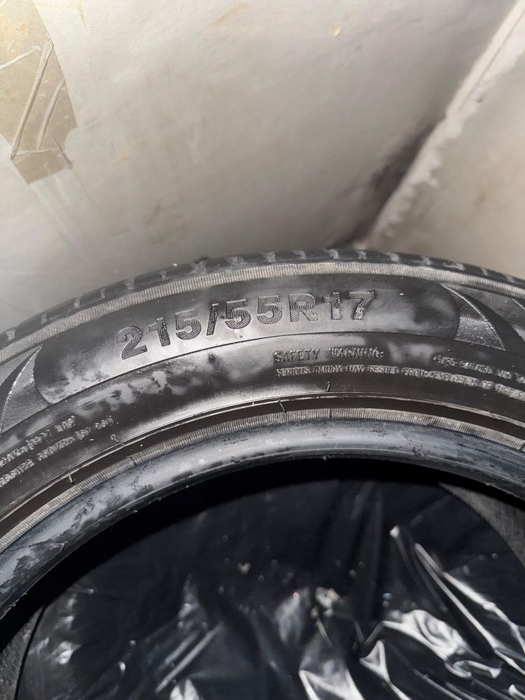 Шины б/у  215/55 R17 Triangle sportex