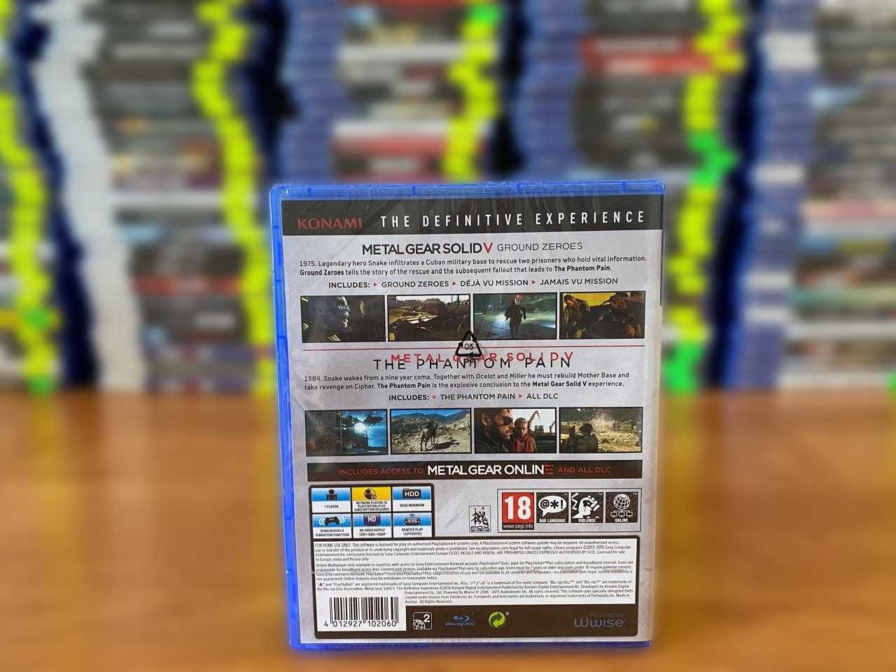 Новый Metal Gear Solid V: The Definitive Experience PS4/PS5 Много Игр
