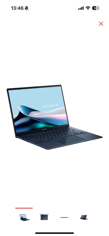 Продам ноутбук Asus zenbook