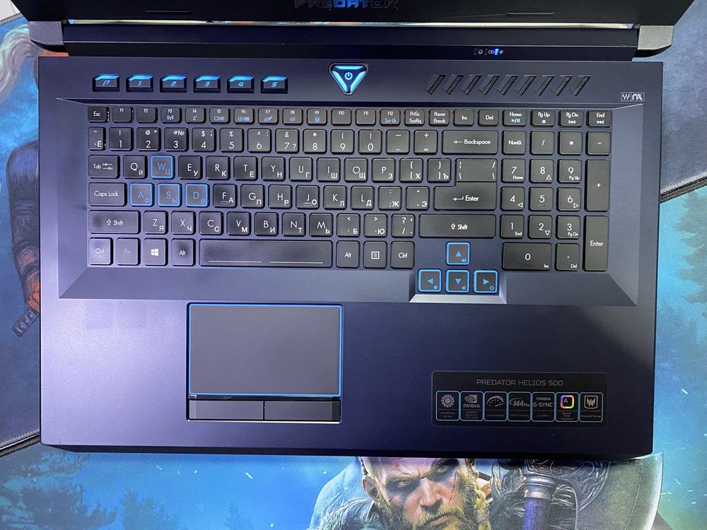 !!!МОЩНЫЙ!!! ACER PREDATOR HELIOS 500 Core i5-8300H! 16GB! GTX 1070 8G