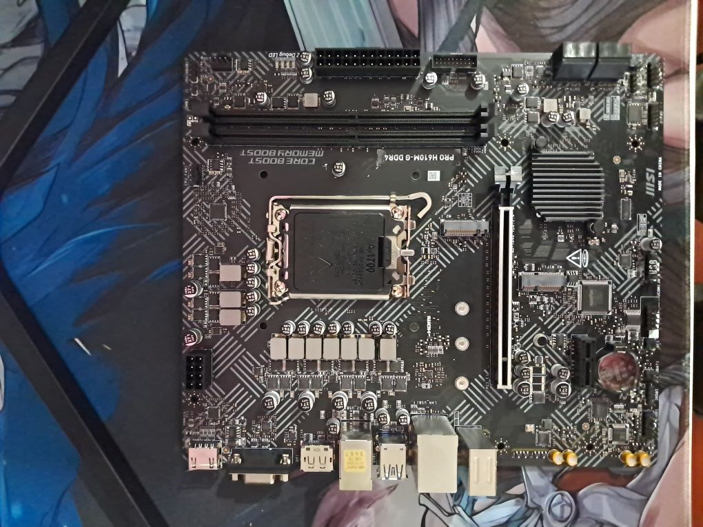 Материнская плата MSI PRO H610M-G DDR4