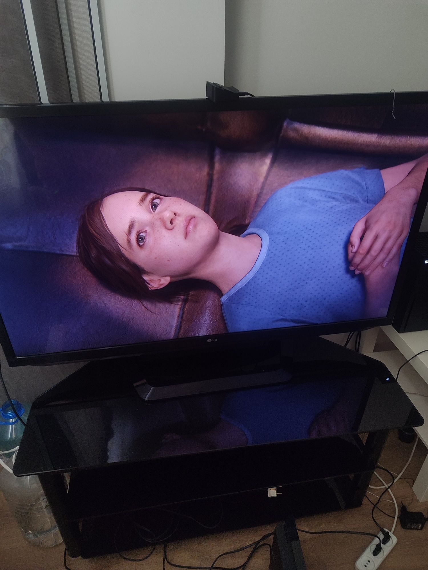 PS4+ ТВ LG + тумба