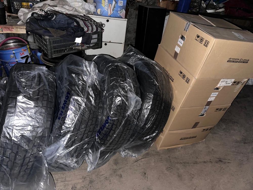 Колеса в сборе на ТЛК 300, Прадо 250