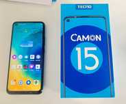 TECNO CAMON 15 — отличное состояние,