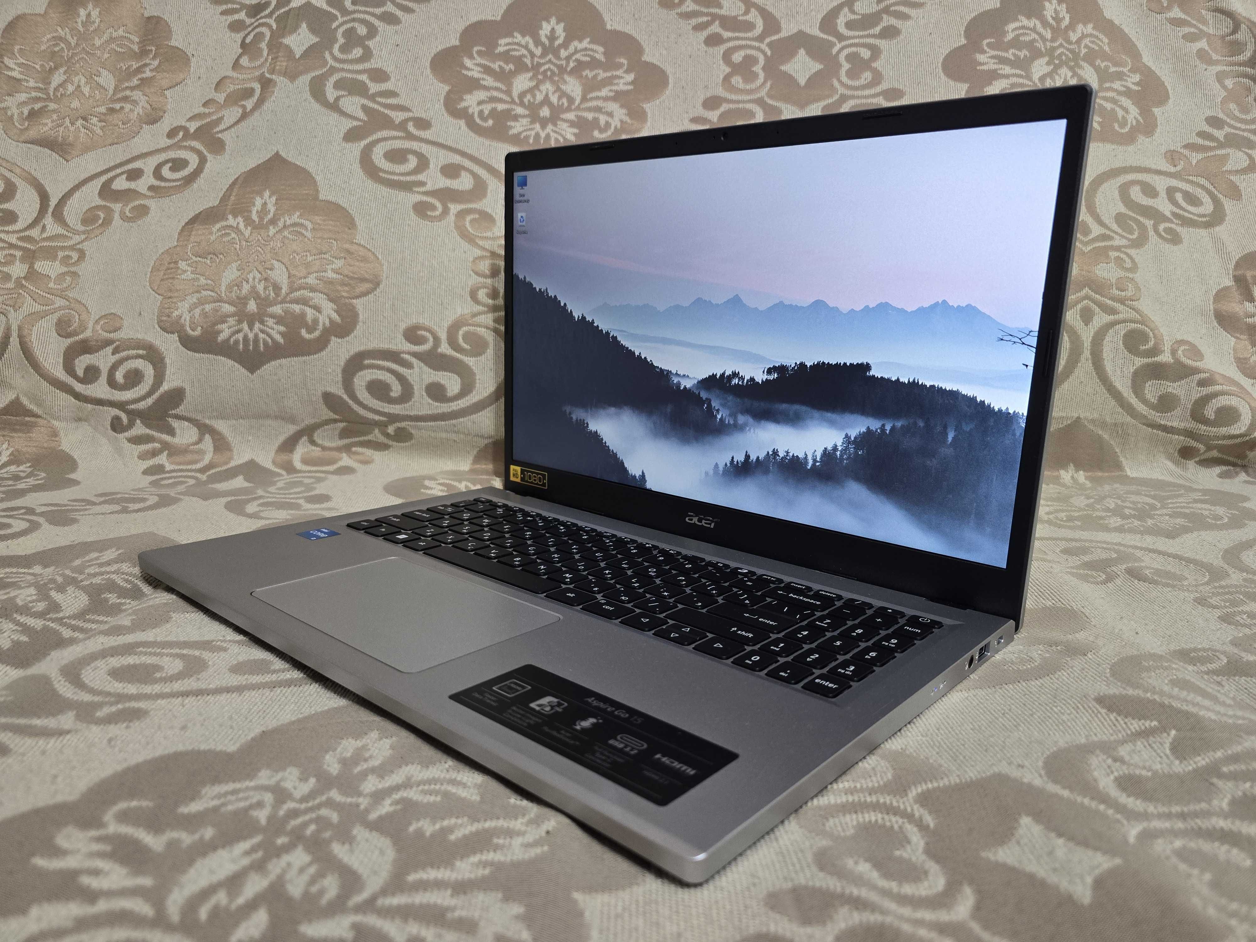 Acer Aspire Go 15 новый ноутбук / 0% износ аккумулятора