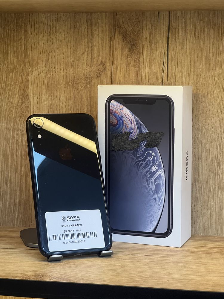 Айфон XR 75% черный