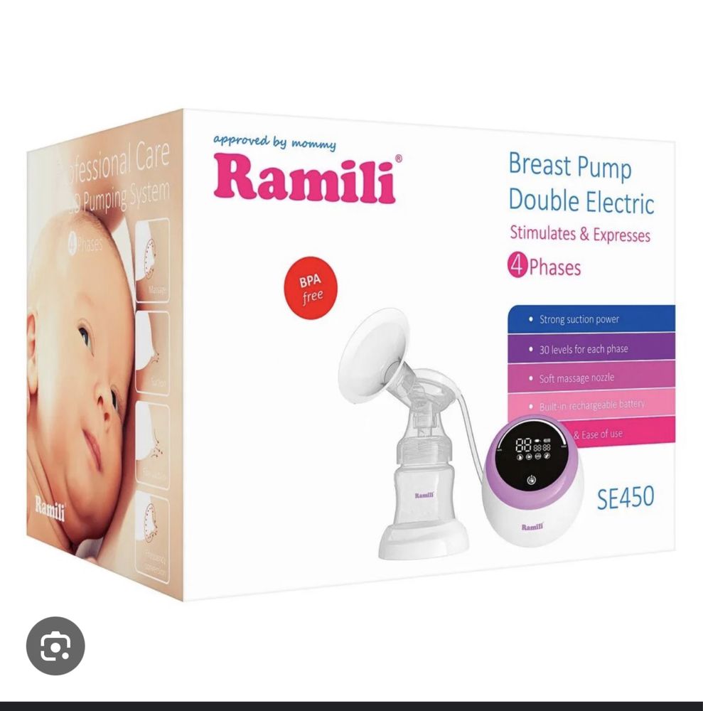 Сдаю молокоотсос марка Ramili SE 450 на 7 дней.