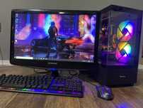 Core i7 / 32gb / 1060 игровой компьютер с монитором
