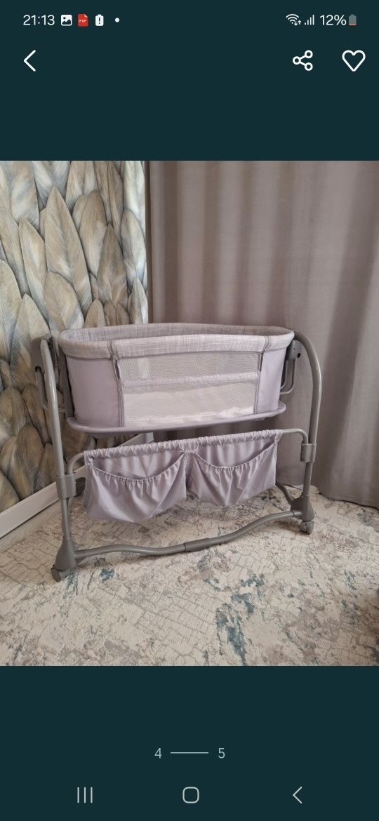 Продам детскую кровать и коляску