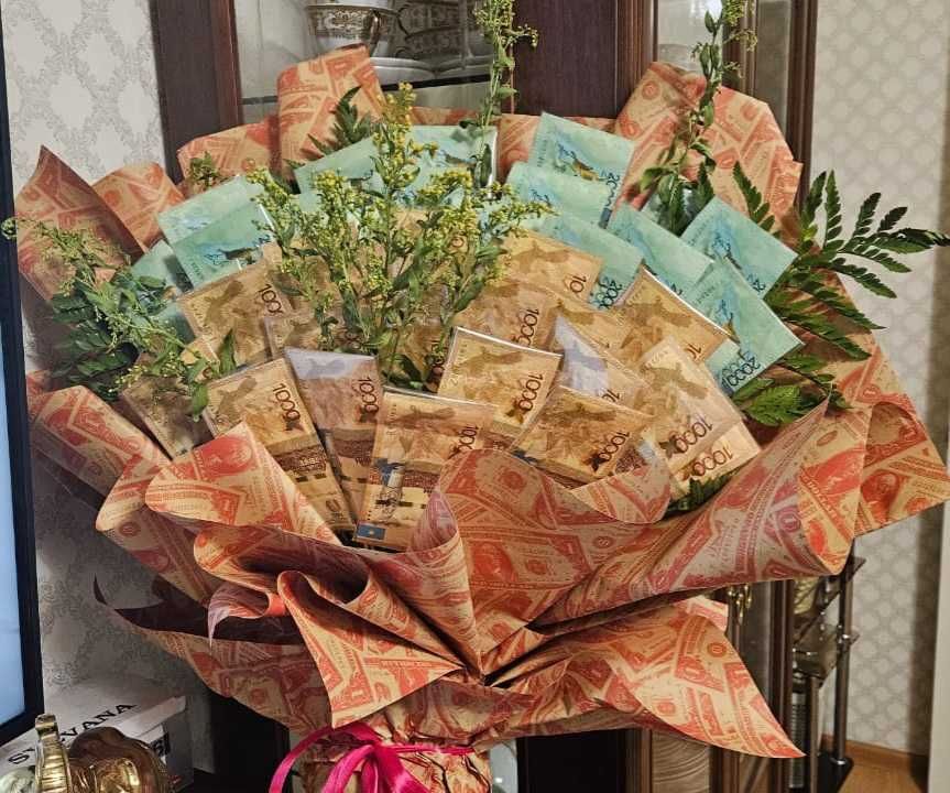 Букеты из сухофруктов, шоколадок