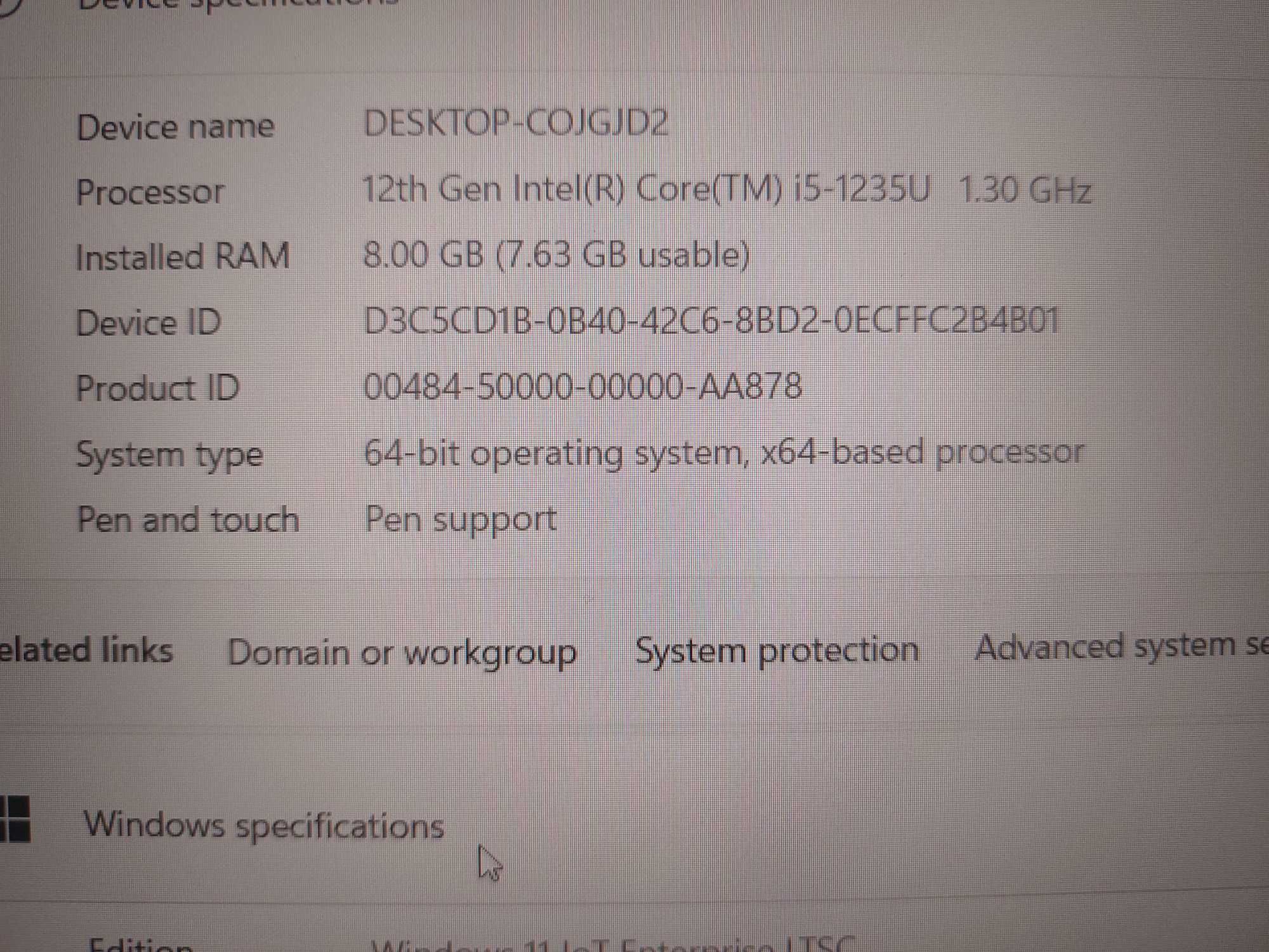 Ноутбук Asus Expertbook Intel Core i5
