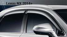 Оригинальные ветровики LEXUS NX с 2014г. OEM