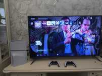 Ps5 SLIM 2 джостик, 5игр
