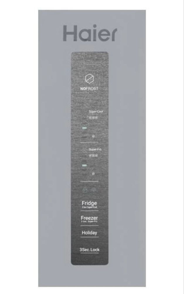 Новый  Холодильник Haier CEF535ASD серебристый, коробка не вскрыта.