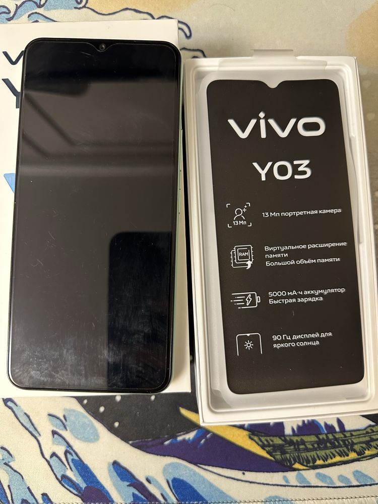 Vivo Y03 8/128 зеленый