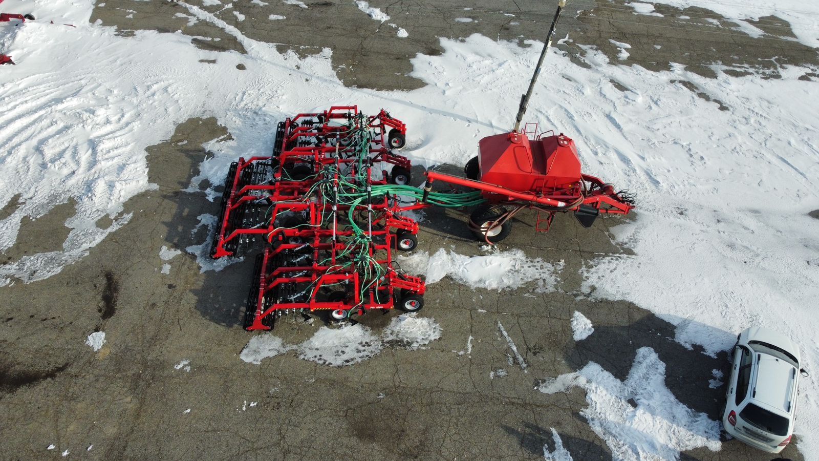 Переоборудование посевных комплексов Morris, John Deere, Flexi-Coil.