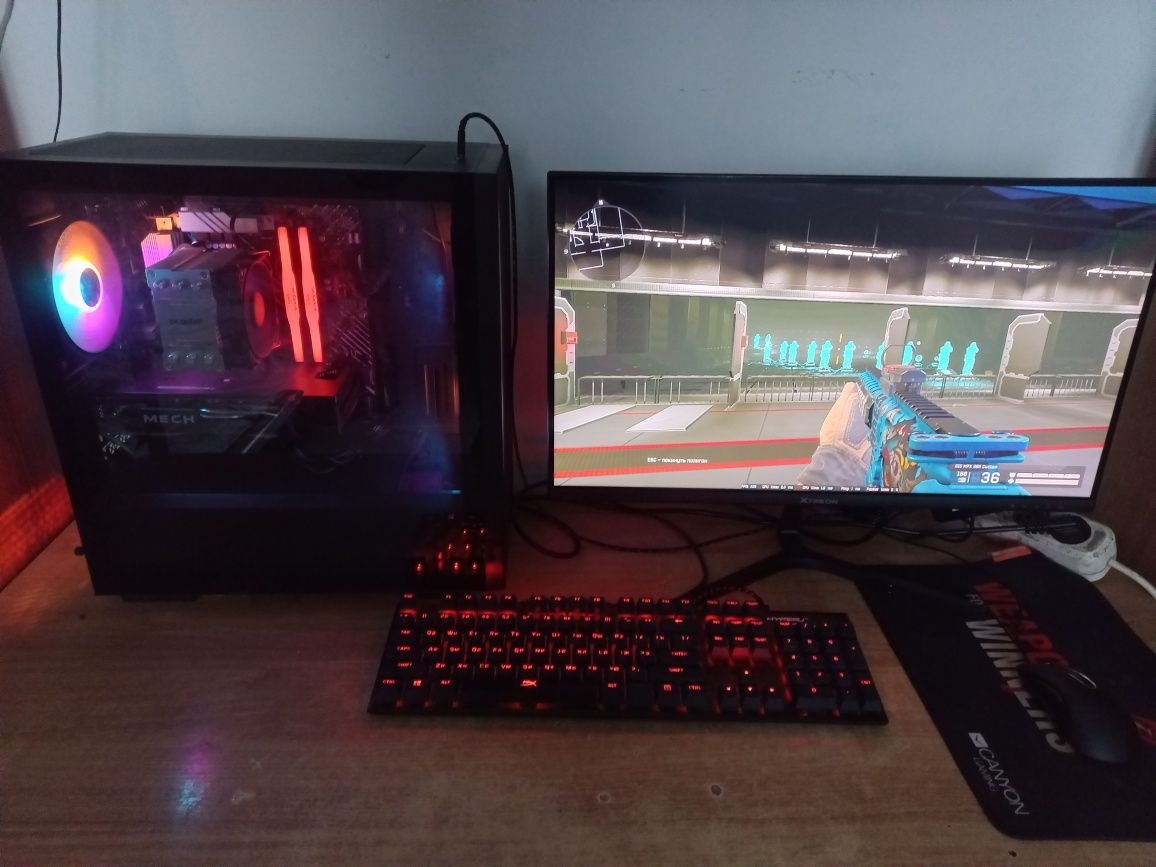 Игровой ПК 300 тыс.тенге. Есть торг