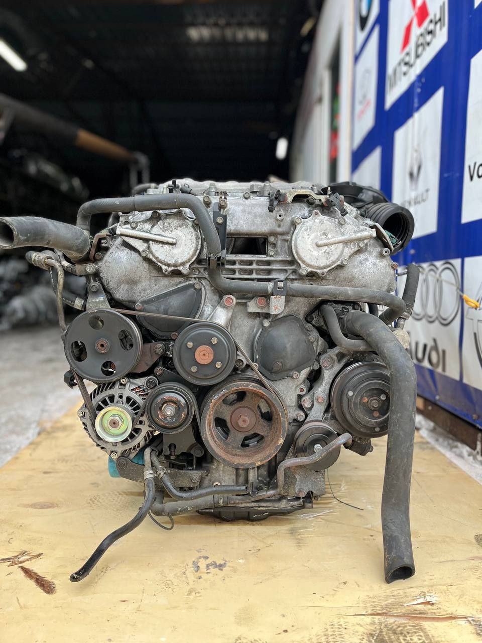 Контрактный двигатель VQ35DE Infiniti G35, M35, FX35, объём 3.5 литра!