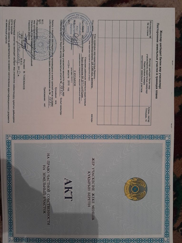 Продам земельный участок