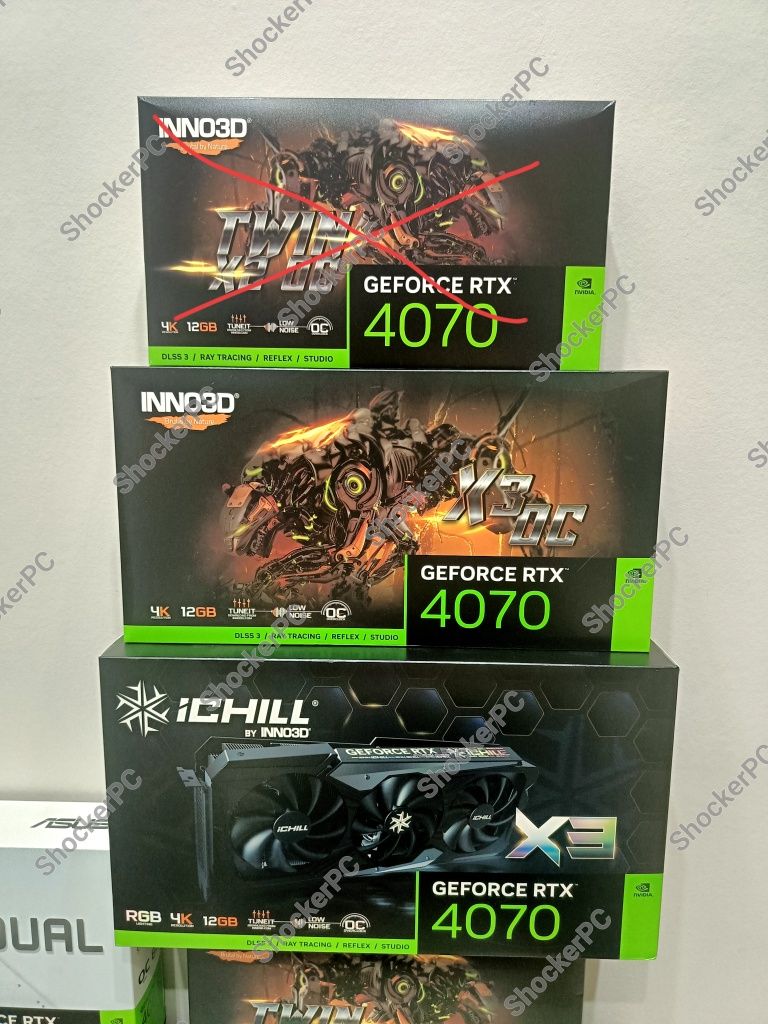 Новые видеокарты RTX 4060, 4060TI, 4070