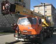 Монтажные работы Аренда автокрана 25 т