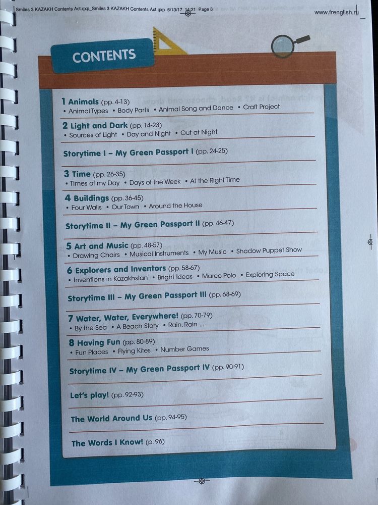 Smiles 3 Activity book for Kazakhstan Grade 3 Express Publishing