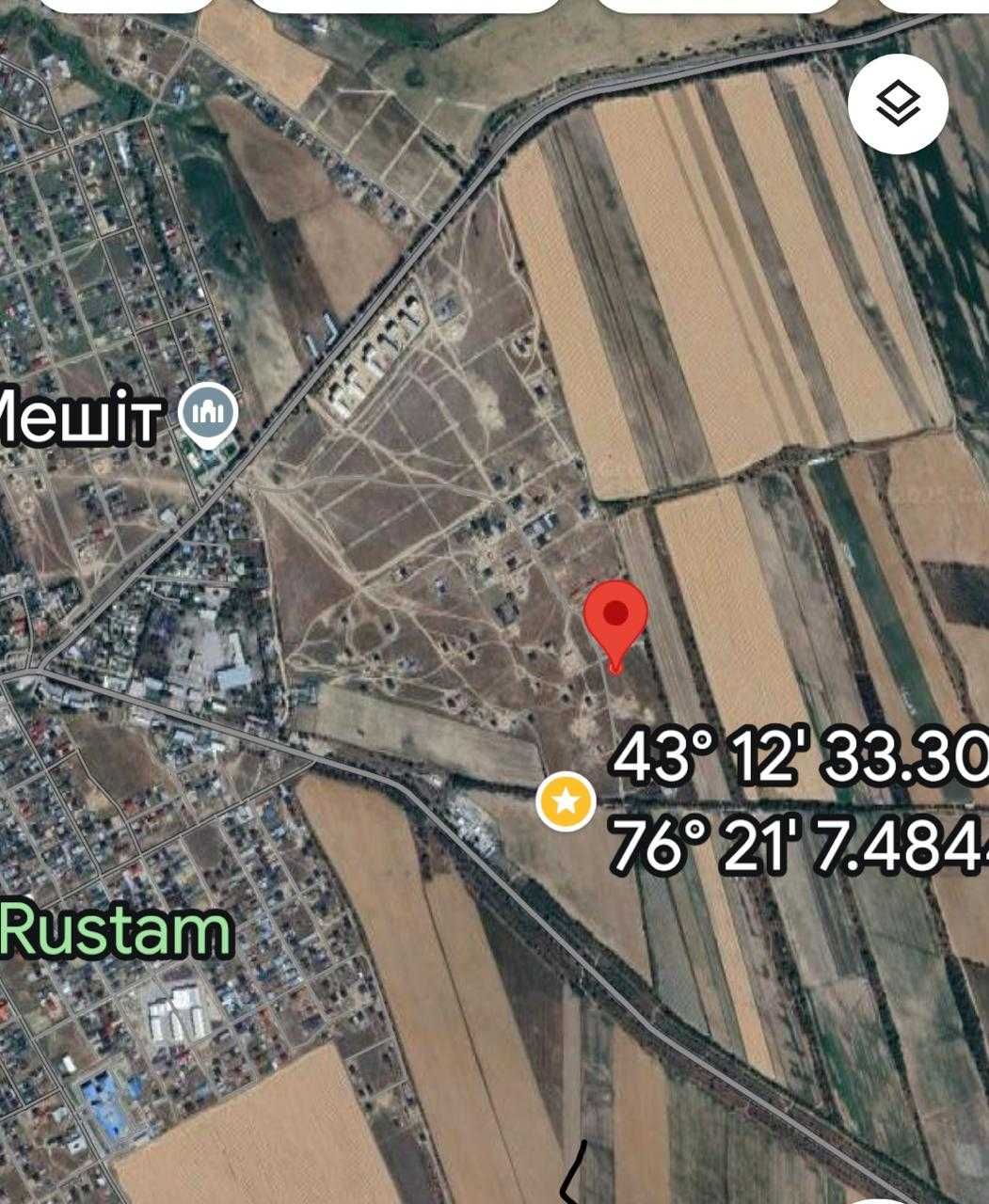 Участки для Дома по 8соток в Узынагаше. Перспективный район. мкр.Нурай