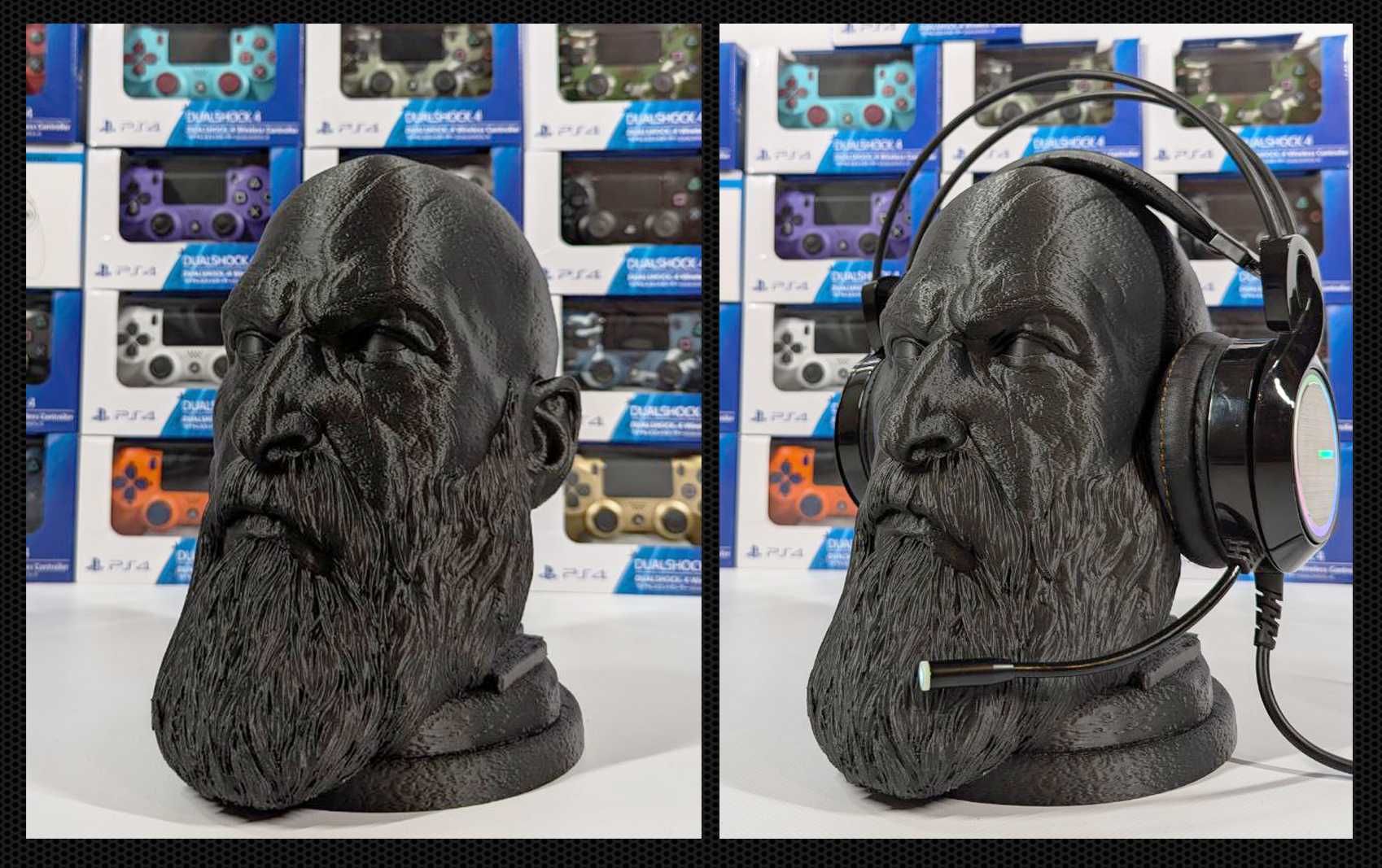 Декоративные головы игровых персонажей