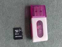 Продам микро карту 64Gb.активатор и офис 2016 внутри