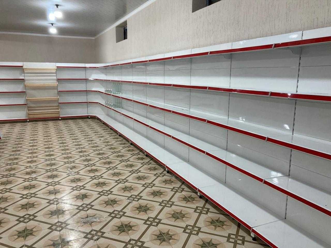Торговое оборудование полки ветрины мебель стелажи для магазина