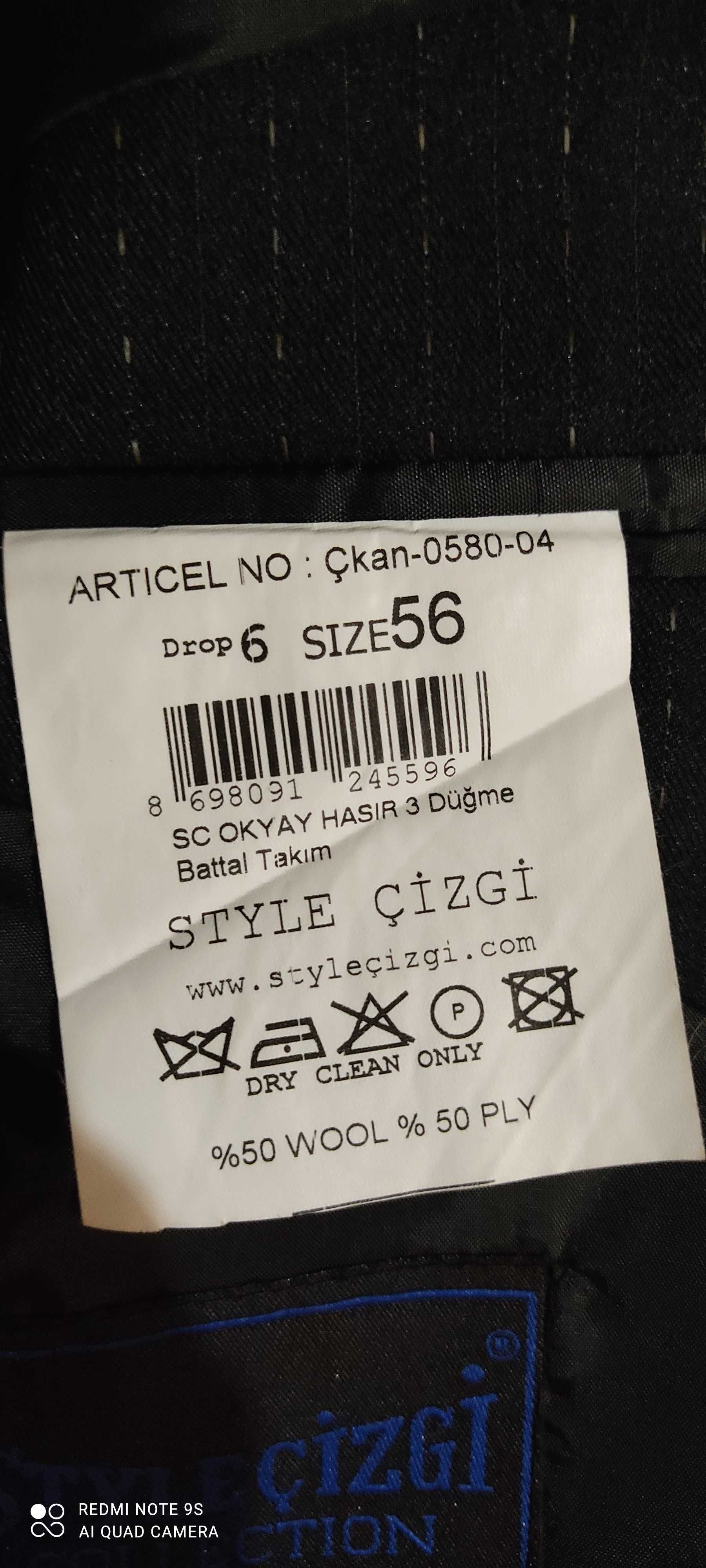 продам костюм мужской, импортный, новый, размер 56\6