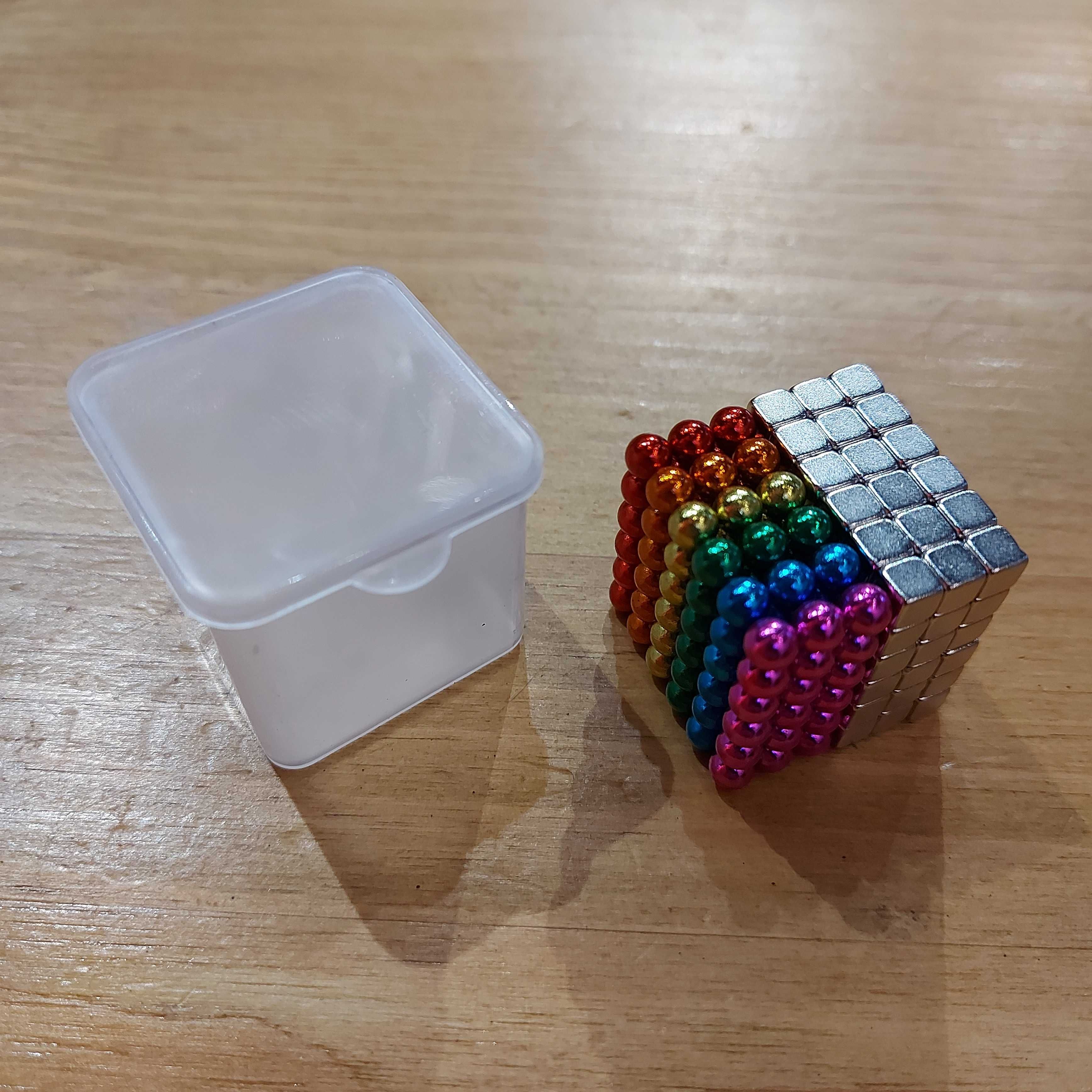 Магнитный Неокуб МИКС. Neocube. 108 кубиков + 108 шариков. Головоломка