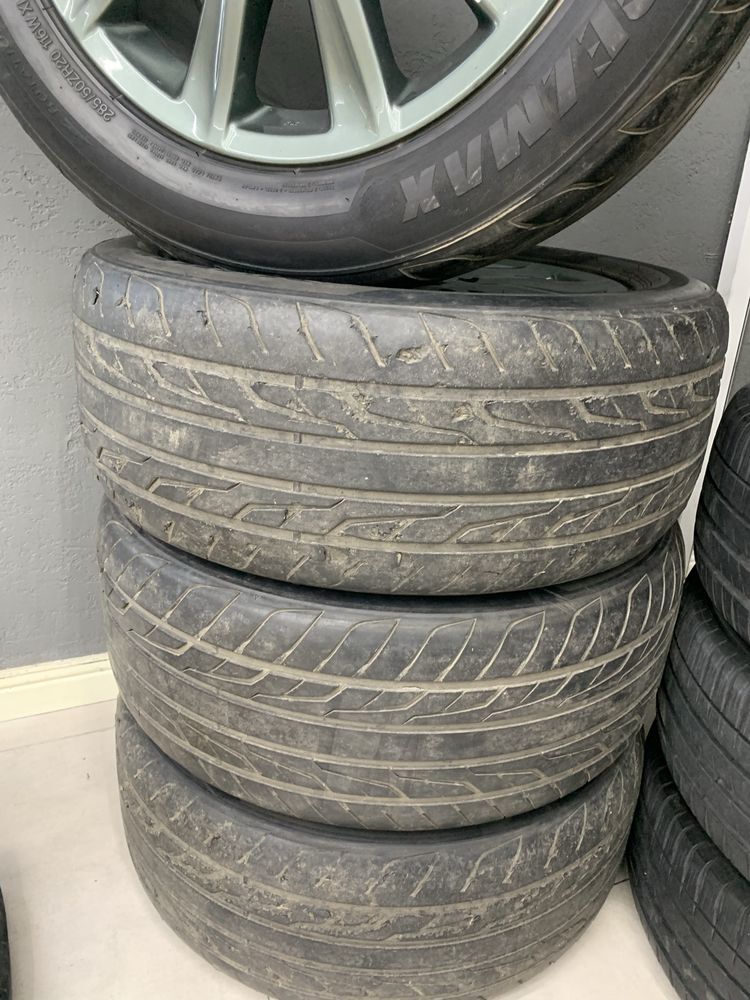 Диски с шинами Toyota LC 200 5х150 285/50zr20 Рассрочка 0-0-24/Актив