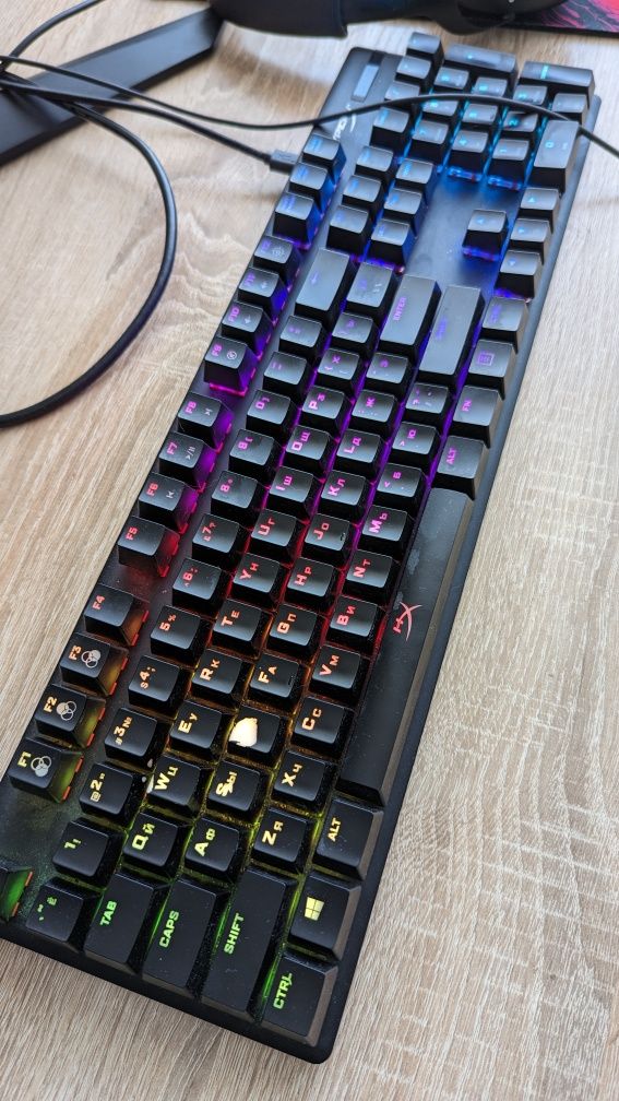 24.5" Монитор Lenovo+HyperX клавиатура