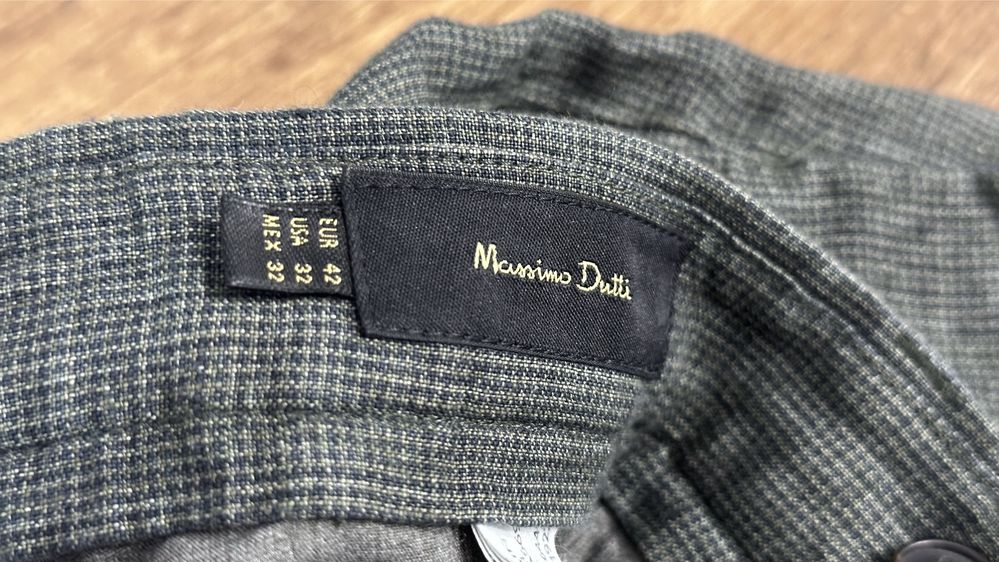 Новая! Брюки в клеточку Massimo Dutty 42 размер