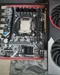 Материнская плата (x99 e5 2680 v4) + Видеокарта (Msi rx5700 Gaming x)