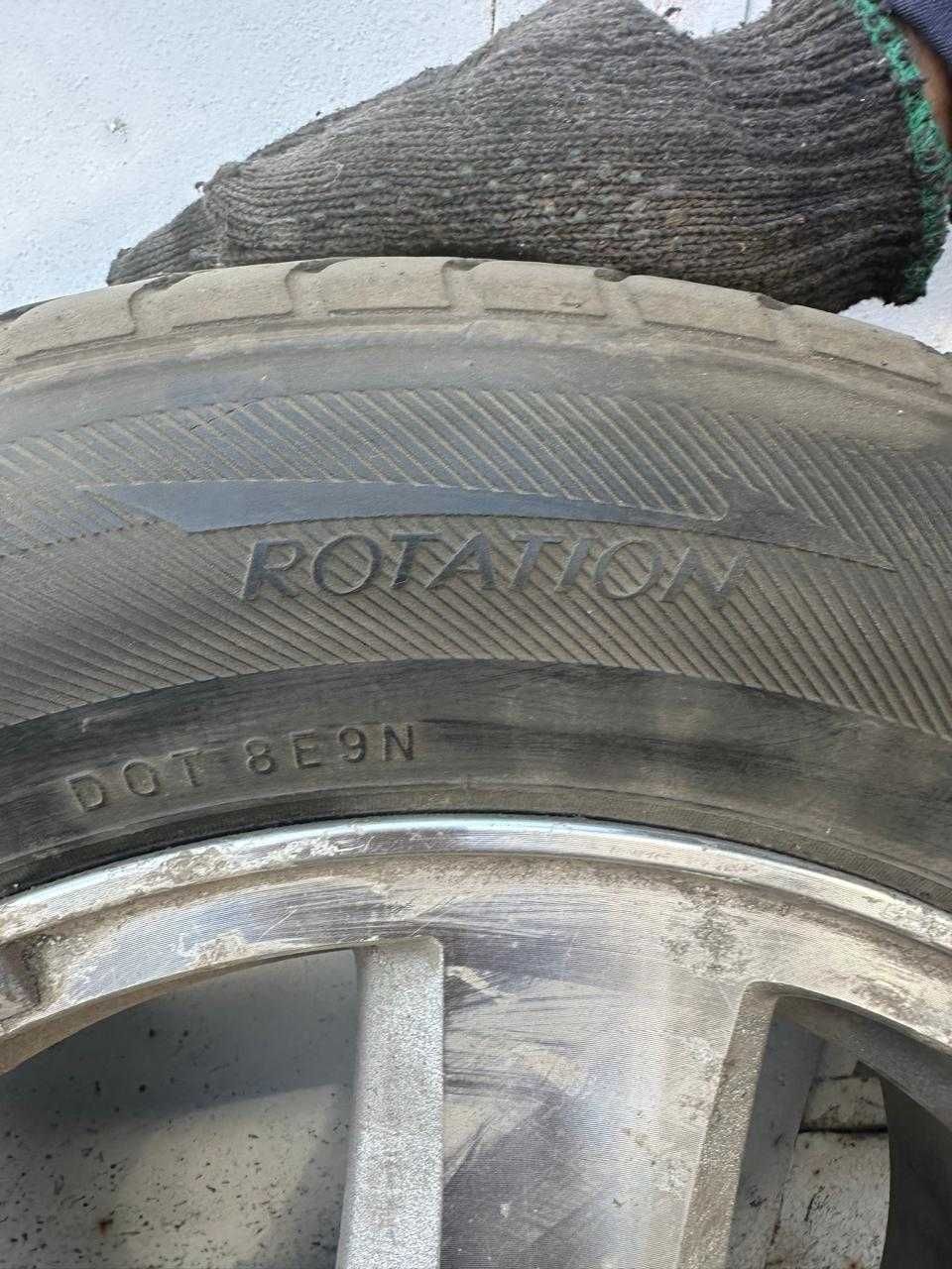 летняя резина c дисками 195/65R15