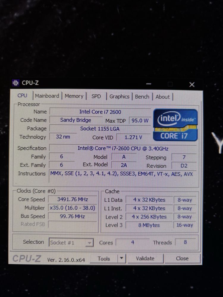 комплект: i7-2600 + H61 + 16 ГБ DDR3 + подарок