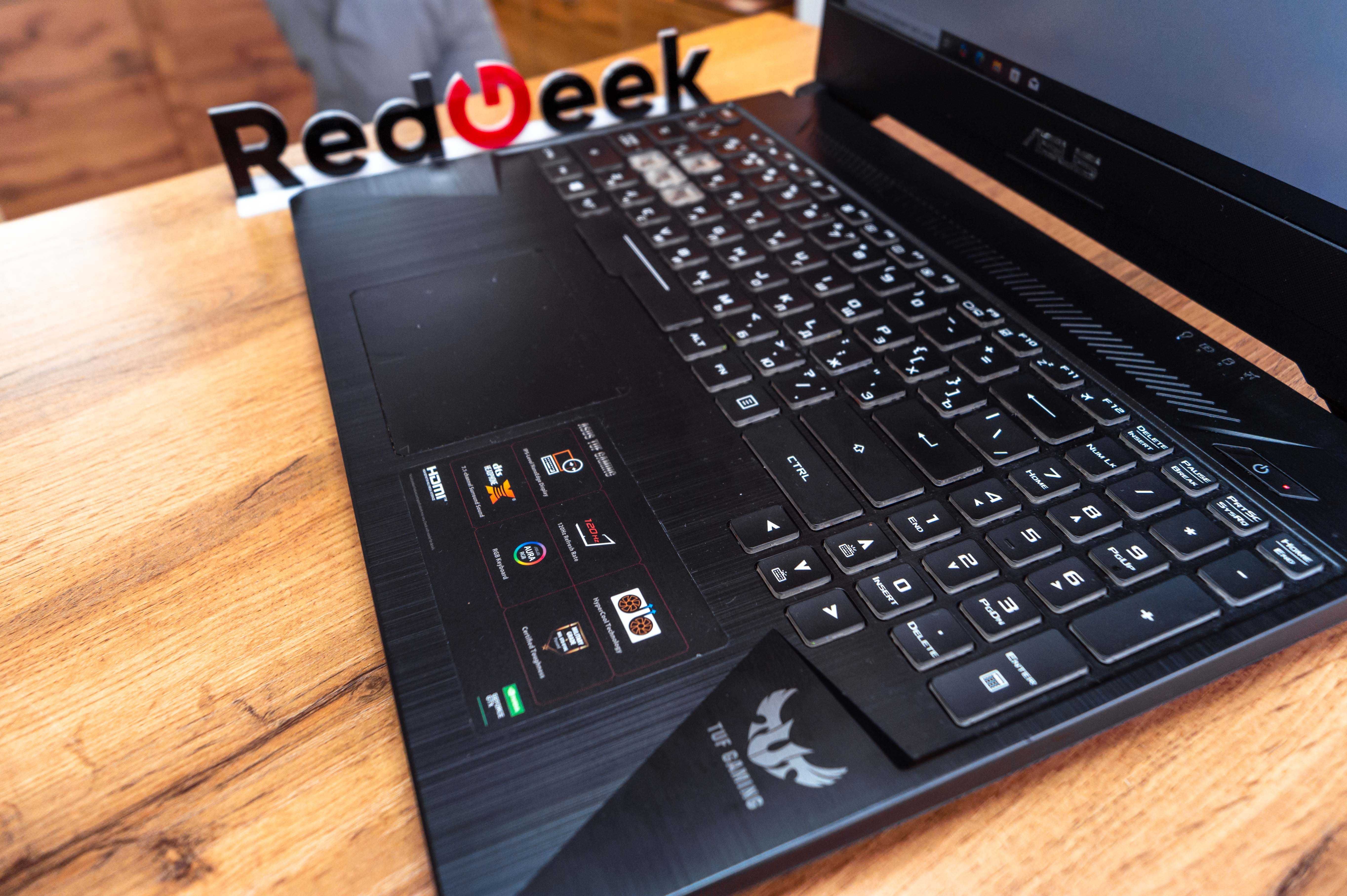 Asus FX505DT|Ryzen 5 3550H|GeForce GTX 1650|SSD 512/8 GB| Red Geek