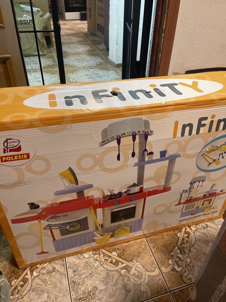 Наборы игрушек Кухня Полесье INFINITY premium №4, в коробке