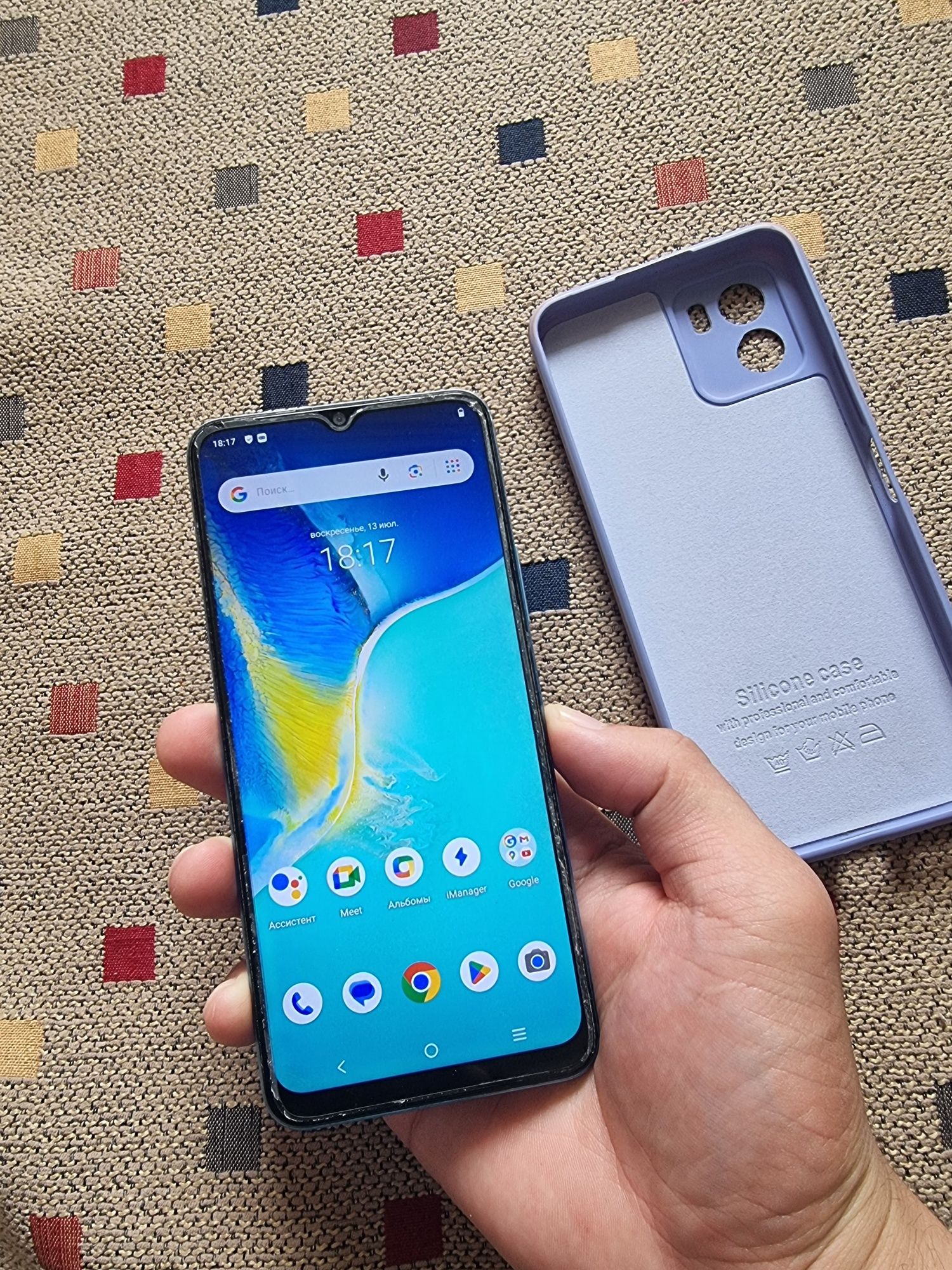 Vivo Y15s жагдай жаксы 8ядерныц шустрый рабочий телефон